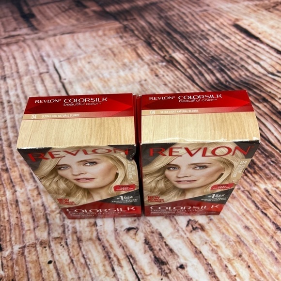Revlon Colorsilk Permanent Hair Color Ultra Light Natural Blonde Pack of 2 - Picture 3 of 8